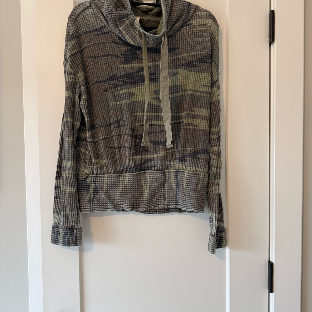 Altar'd State Camo Knit top